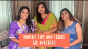 Makeup Artist Subathra gives a makeover and shares tips to look presentable for a neat every day look (for women's day celebration) 