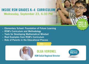 Inside RSM Grades K-4 Curriculum